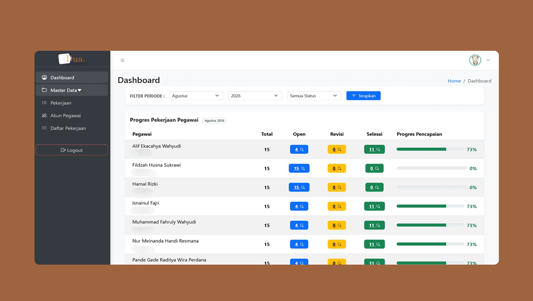 WorkLOG Application